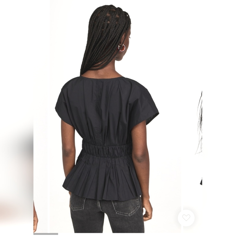 Rebecca  Taylor Smocked Front Top-NWT - Picture 6 of 16
